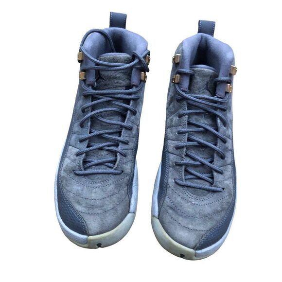 RARE 2017 Air Jordan 12 Retro Dark Grey Size 5.5 - Picture 7 of 13